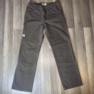 Arborwear Womens Original Tree Climbers Pants Brown 8x30 Canvas Workwear